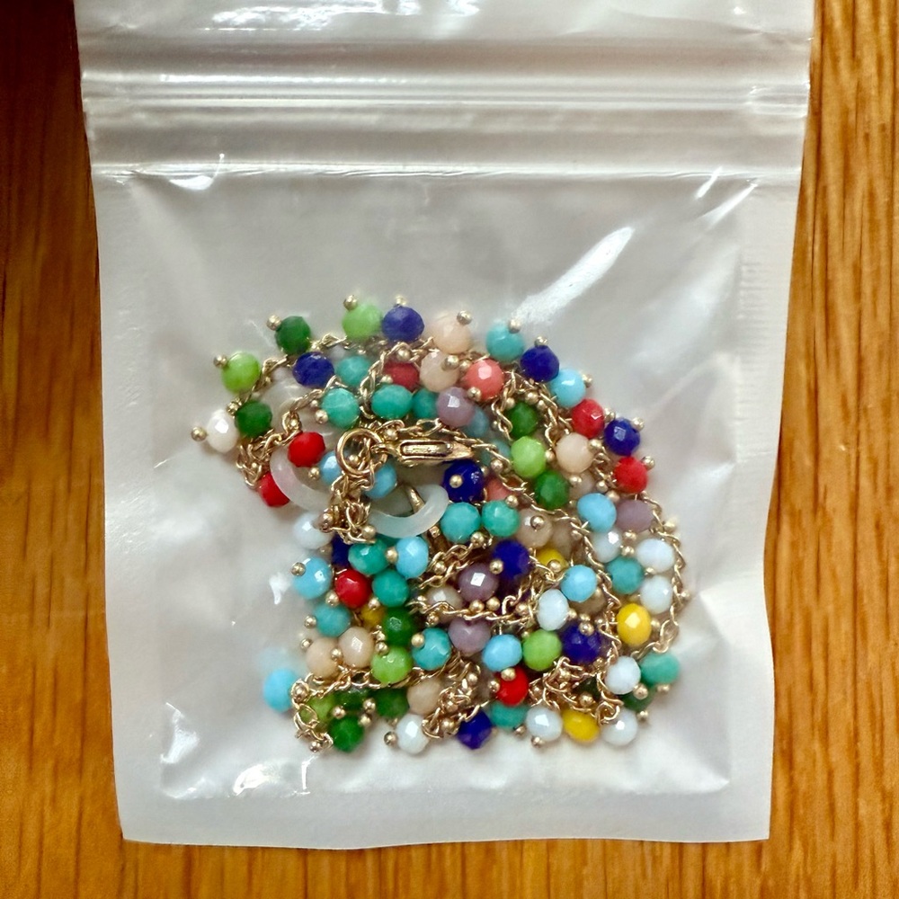 Colorful Beaded Sunglasses Eyeglasses Holder Necklace